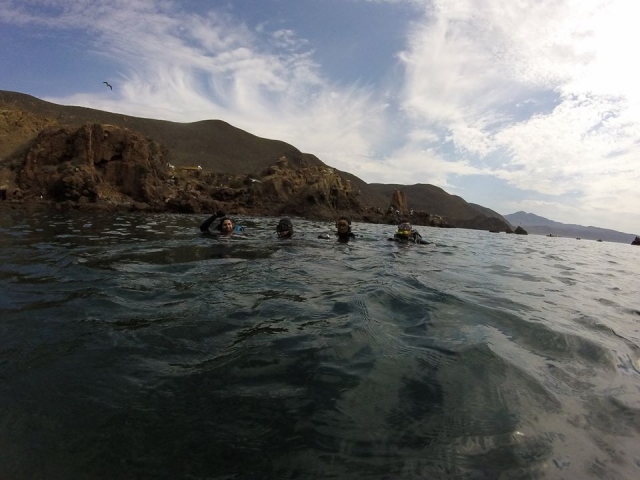snorkel en Baja 