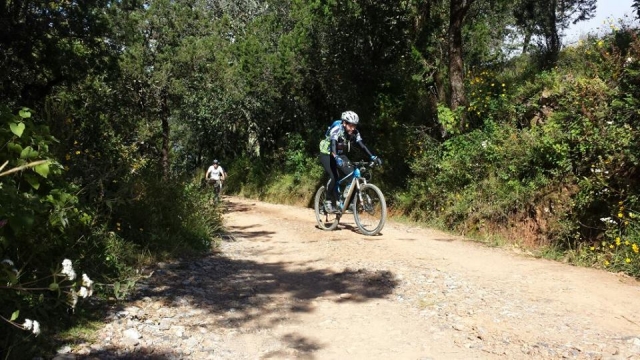 ruta en bici