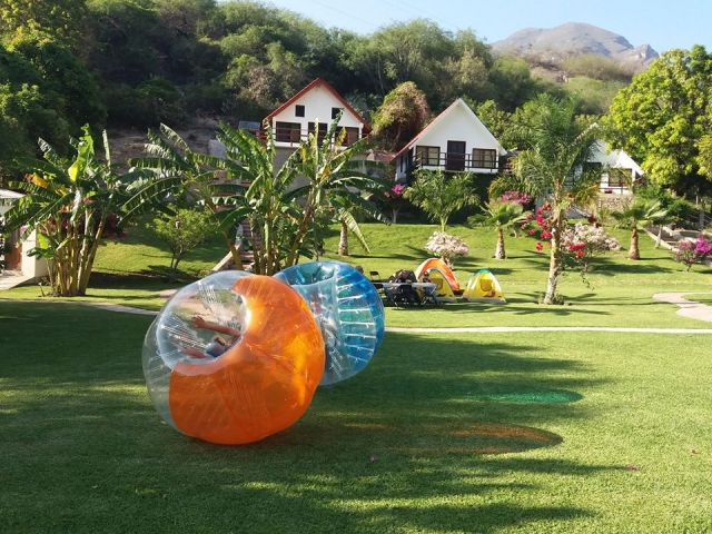 Zorbing en San Joaquin