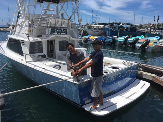 A bordo de nuestro barco