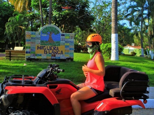 Paseo en cuatrimoto