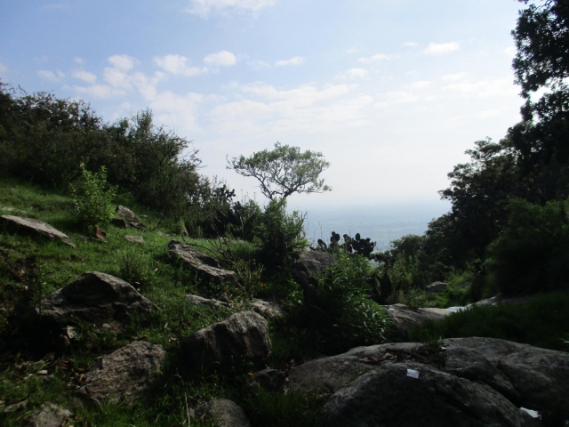 vistas en senderismo