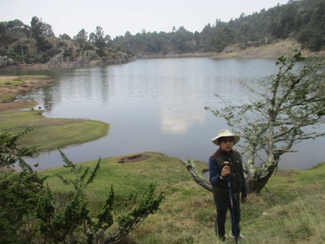 Foto en el lago