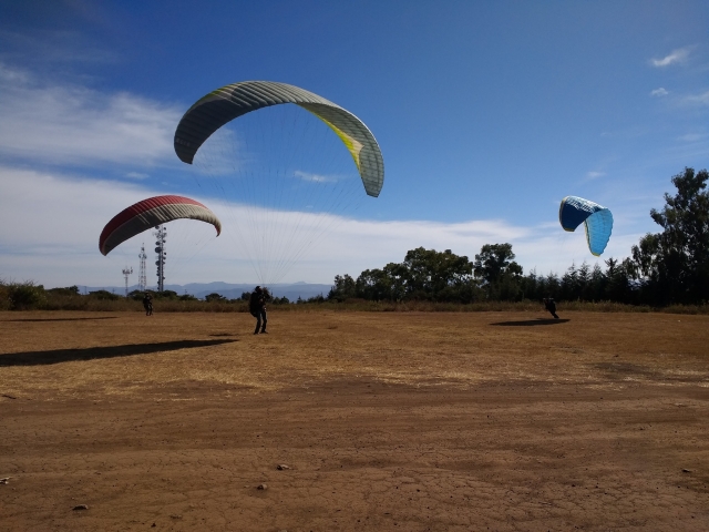 Vuelo en parapente