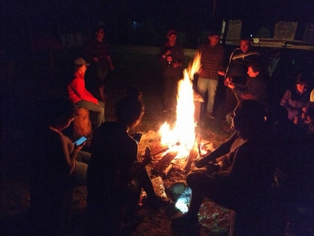 noche de fogata