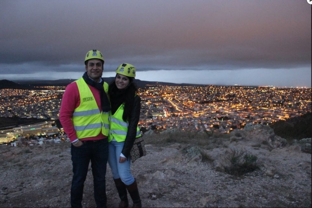 Disfrutando de los paisajeres