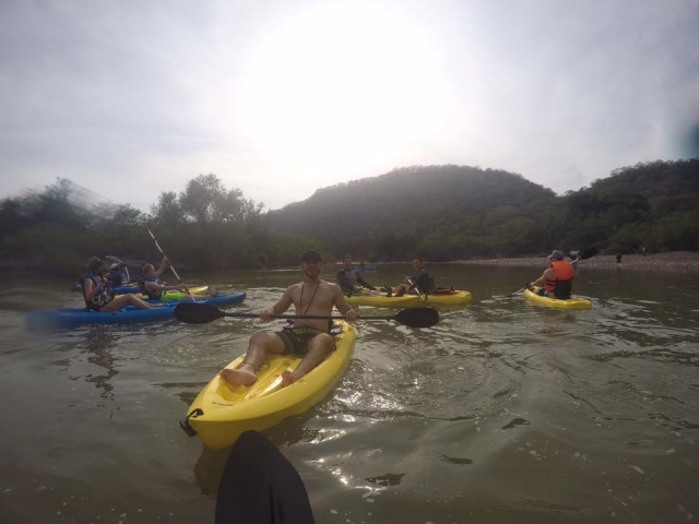 Ruta de kayaks