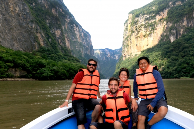 Recorrido en bote