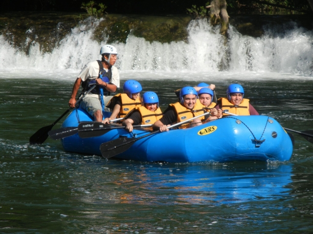 rafting divertido