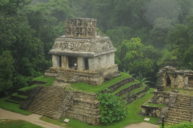 Palenque desde las alturas