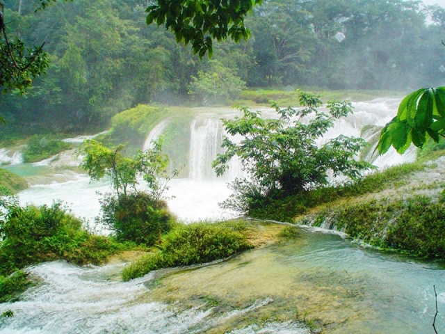 Impresionante cascada