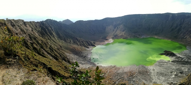 Admira el volcan