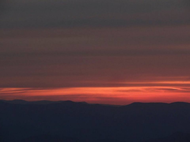 Amanecer en Sierra Gorda