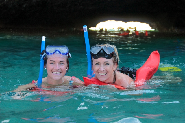 Snorkel en la isla 