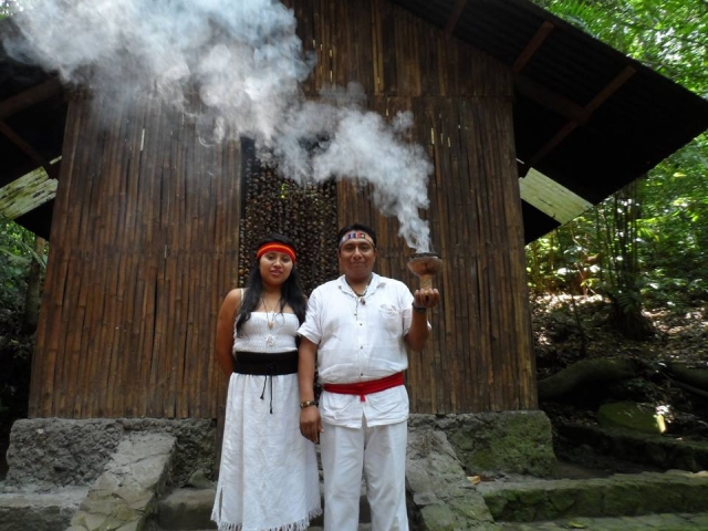 Limpieza por chamán