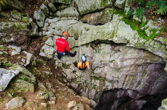 Rappel en Tapijulapa