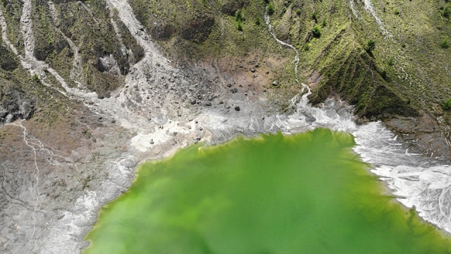 Impresionante volcan