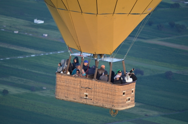 Vuelo compartido en globo