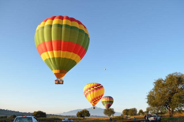 Paseo en globo sobre Huamantla