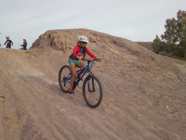 Excursión en bicicleta de montaña