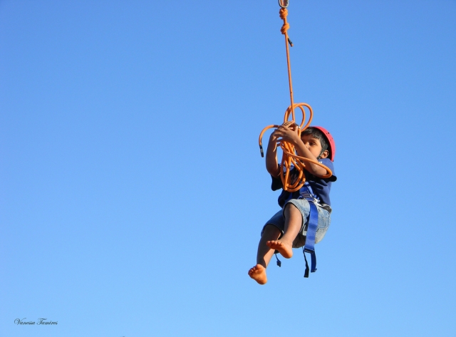 Tirolina también para niños