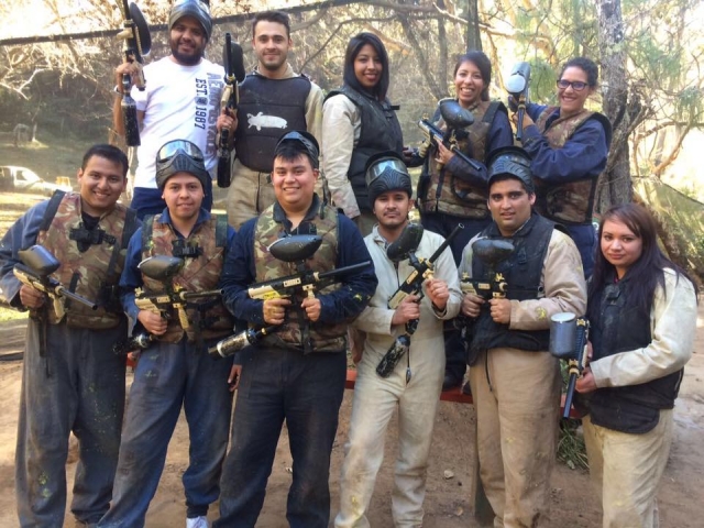 Equipo de paintball
