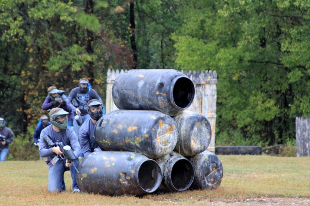 Obstáculos para la paintball