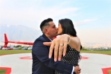 Paseo en helicóptero para 2 con cena en Monterrey