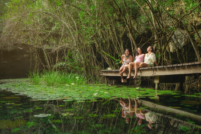 Conociendo un cenote abierto