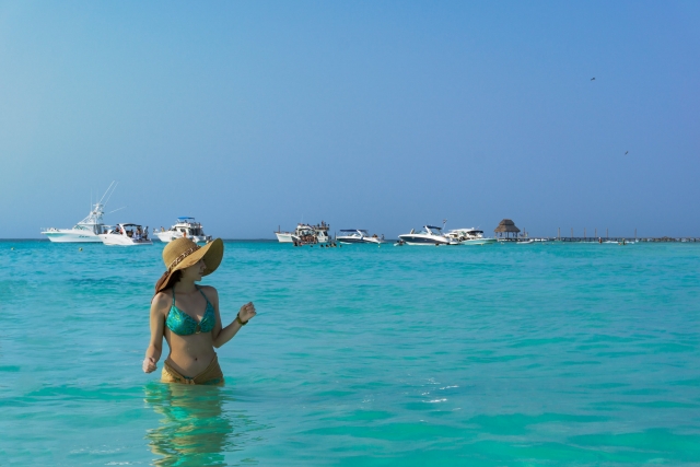 Disfrutando del caribe