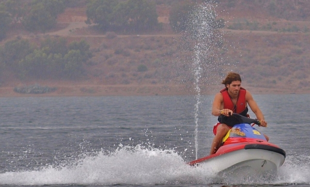 Moto de agua en Colimón
