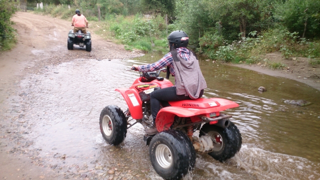 Siente la velocidad en la quad 