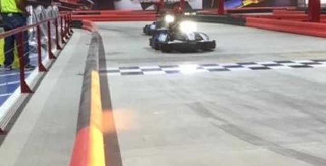 Carrera de karts en Puebla