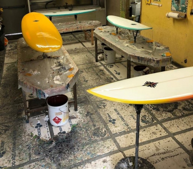 Elaboración de tabla de Surf