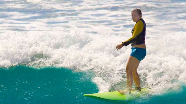 Practica en las mágicas olas