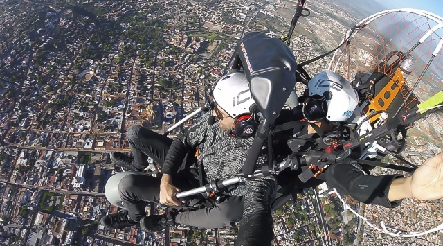 Paramotor en San Miguel de Allende