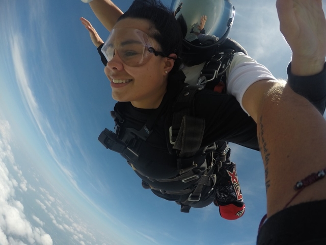 Saltar en paracaídas en Chapala