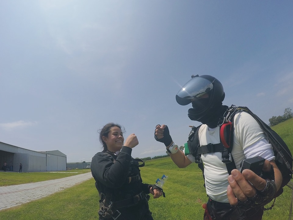 El mejor salto en paracaídas