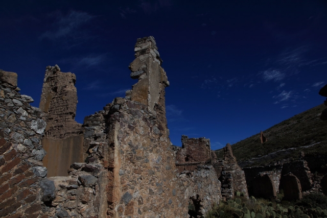 Pueblo fantasma en México