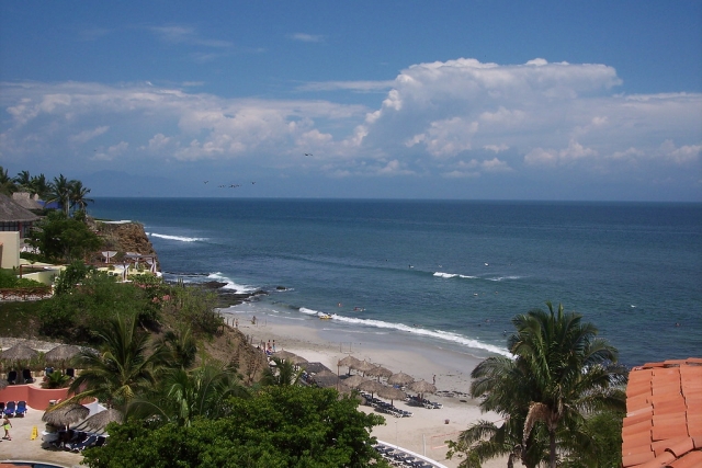 Paseo por bahía de banderas