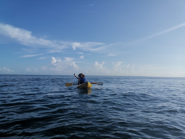 Snorkel en mar caribe