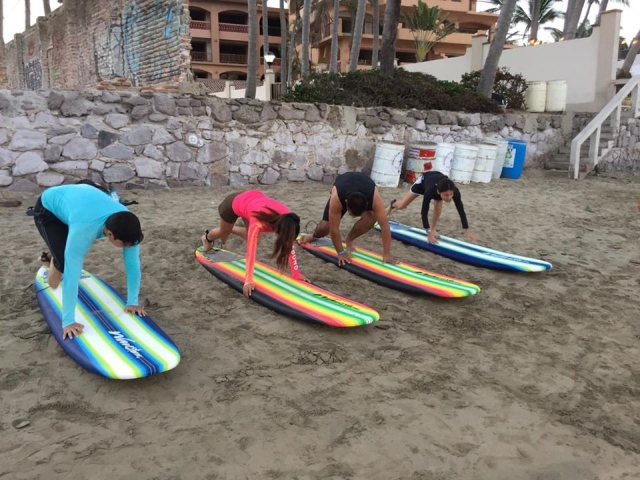 Técnicas con tabla de surf
