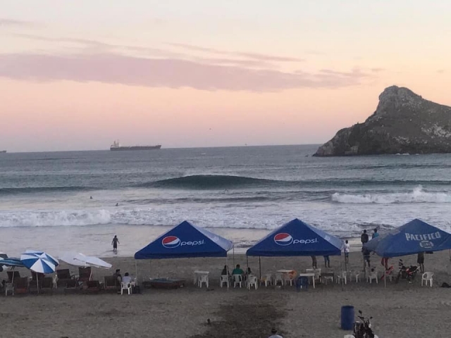 Paisaje al atardecer