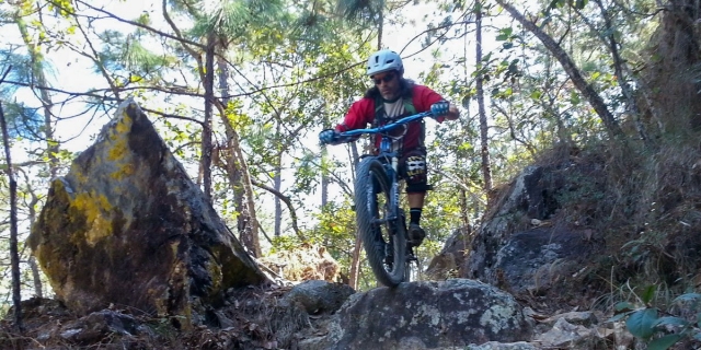Mountain bike en ruta por Sayulita
