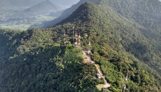 Vista hacia los cerros