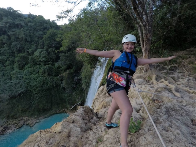 Disfrutando del rappel