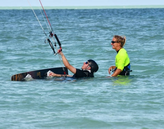 Clasererererereres de kite en Holbox
