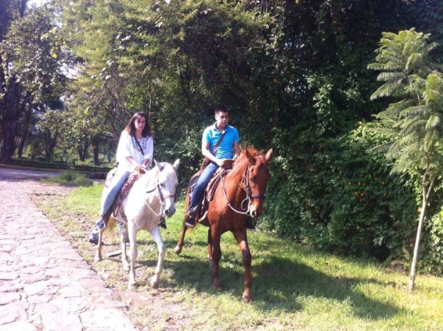 Ruta a caballo en pareja en Valte de Bravo