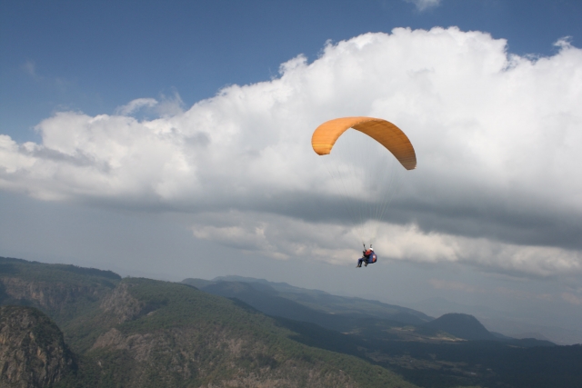 Volando sobre Valte de Bravo