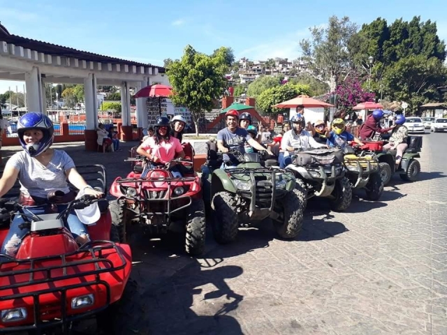 Centro de Valte de Bravo en quad